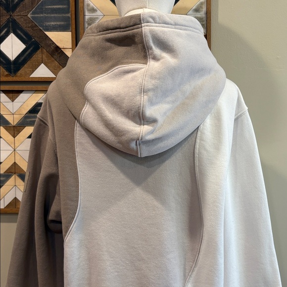 ALO Yoga Make Waves Hoodie in Ivory/Bone/Gravel size XXS EUC - Picture 8 of 12